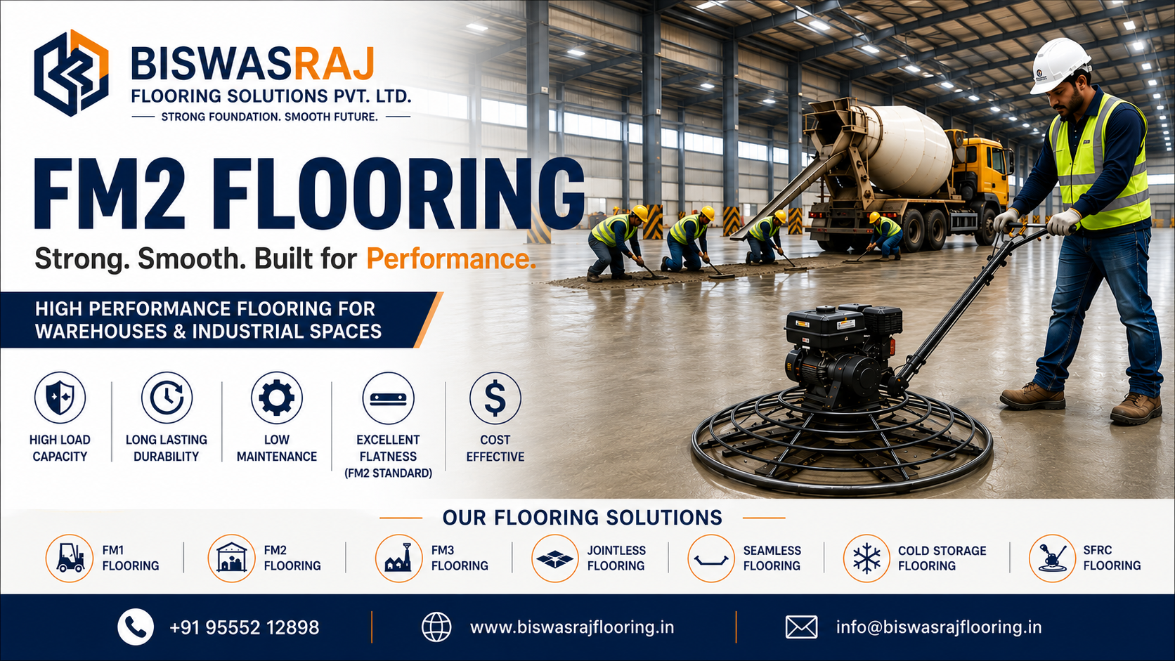 FM2 Flooring - Reliable Industrial Flooring for Warehouses and Industries